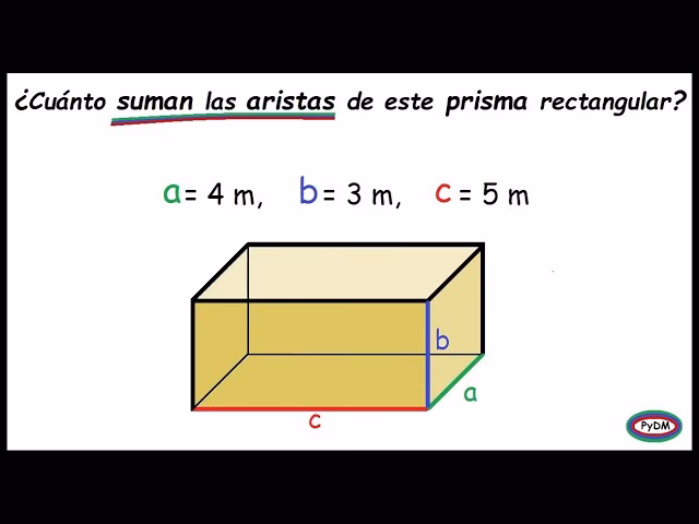 ¿Qué es una arista de prisma?