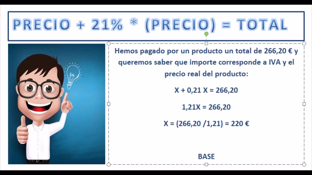 ¿Cómo cálculo mi base imponible?