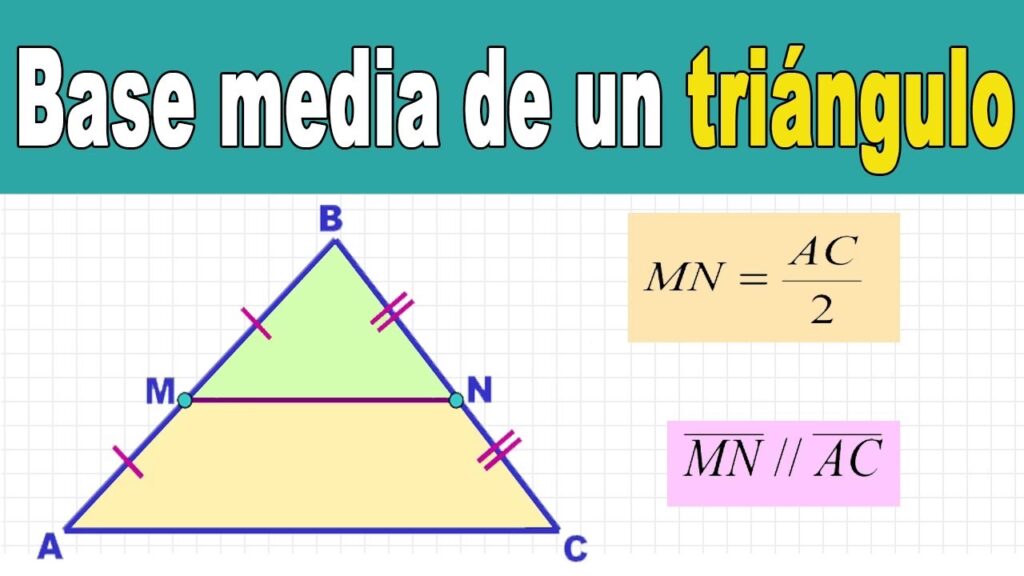 Como Hallar Las Medianas De Un Triangulo