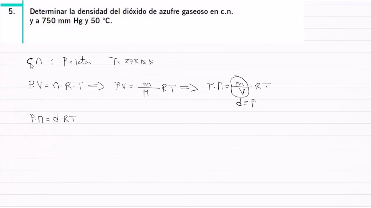 ¿Cómo se calcula la densidad?