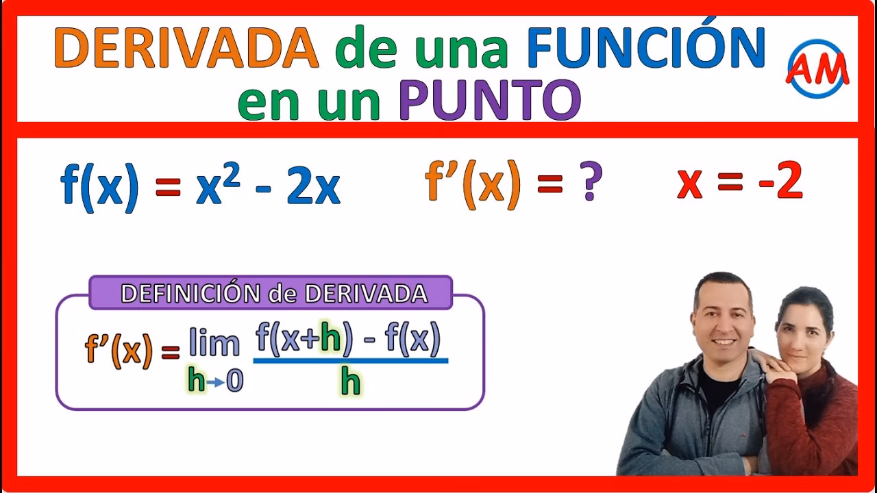 ¿Cómo sacar la derivada en un punto?