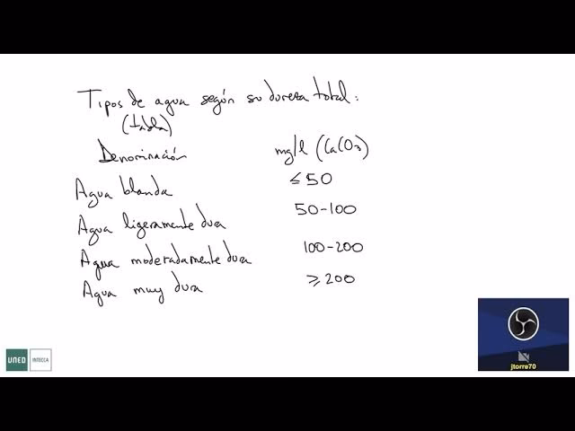¿Cómo calcular la dureza temporal?