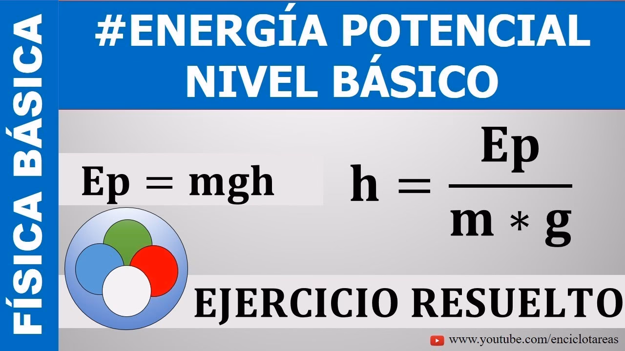 ¿Cuál es la fórmula para la energía potencial gravitacional perdida?