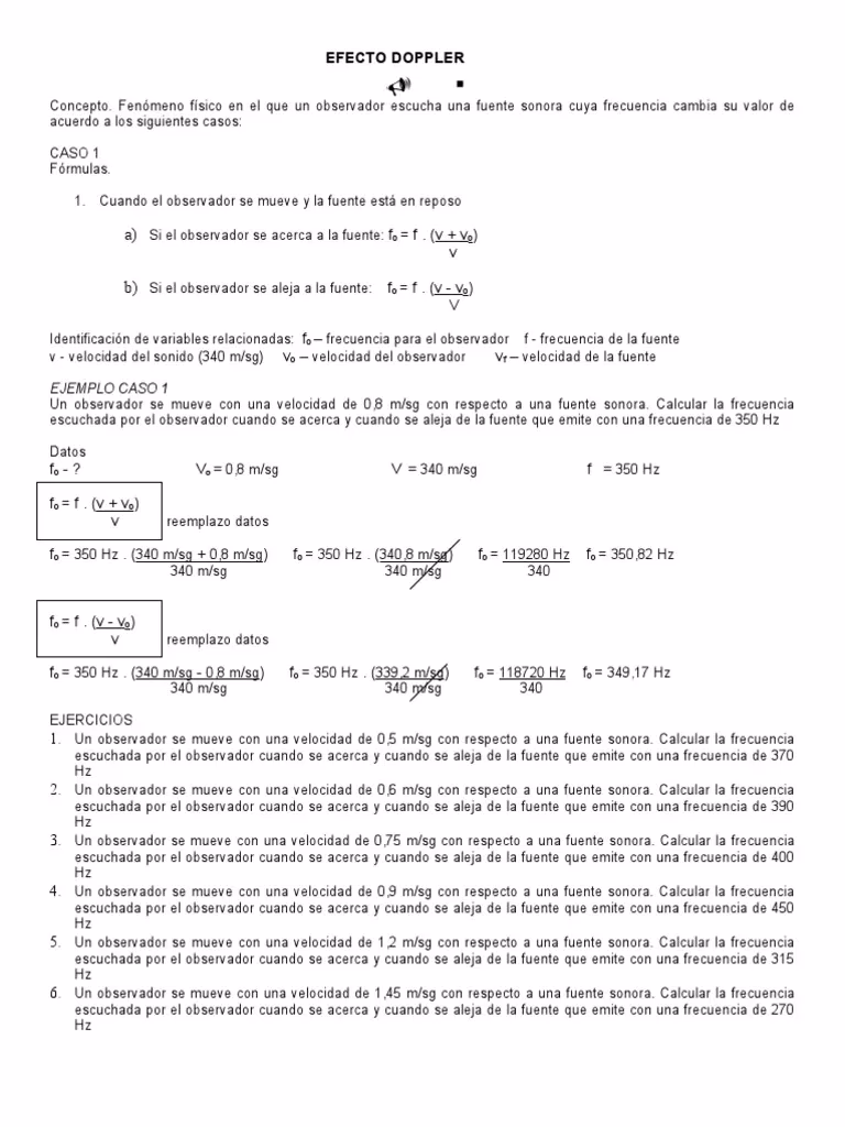 ¿Cómo calcular la frecuencia emitida?