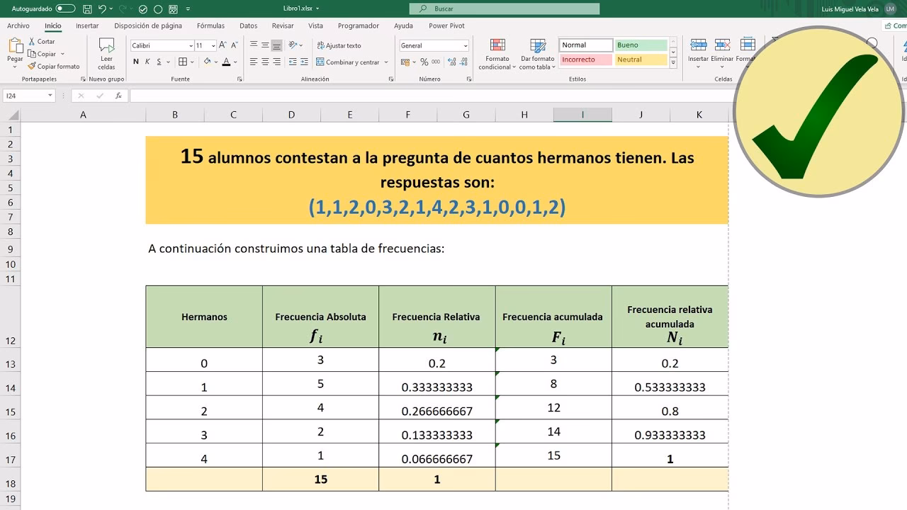 ¿Cómo encontrar la frecuencia de un valor en Excel?