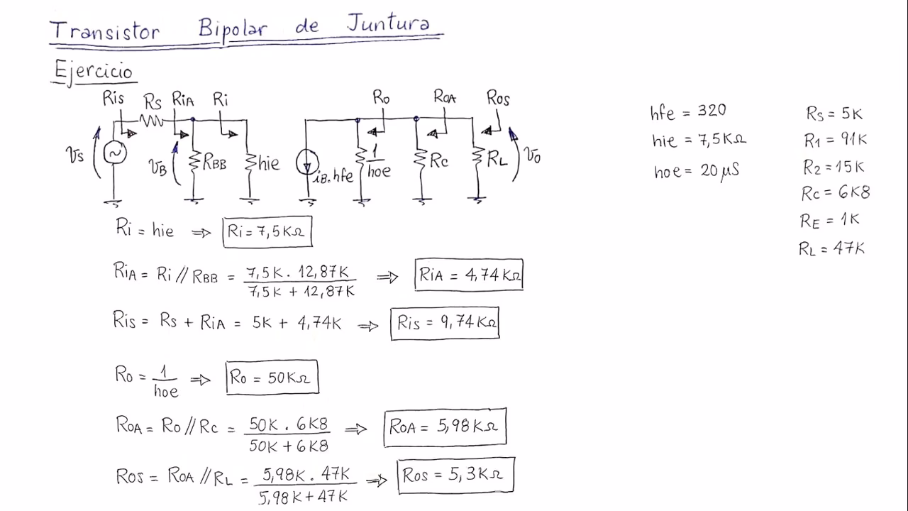 ¿Cómo calcular el hFE?