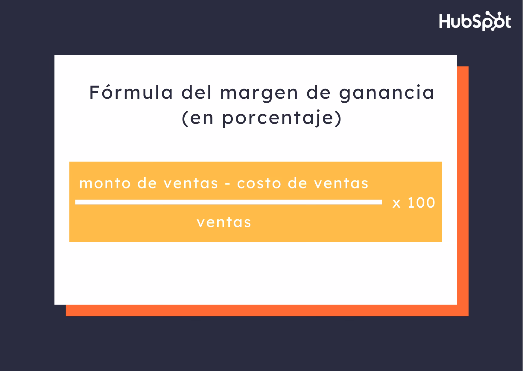 ¿Cómo se calcula el porcentaje de ganancia?