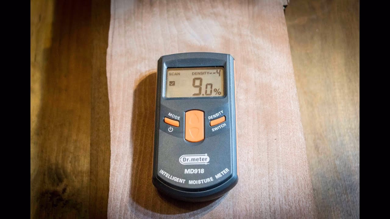 ¿Qué porcentaje de humedad debe tener la madera?