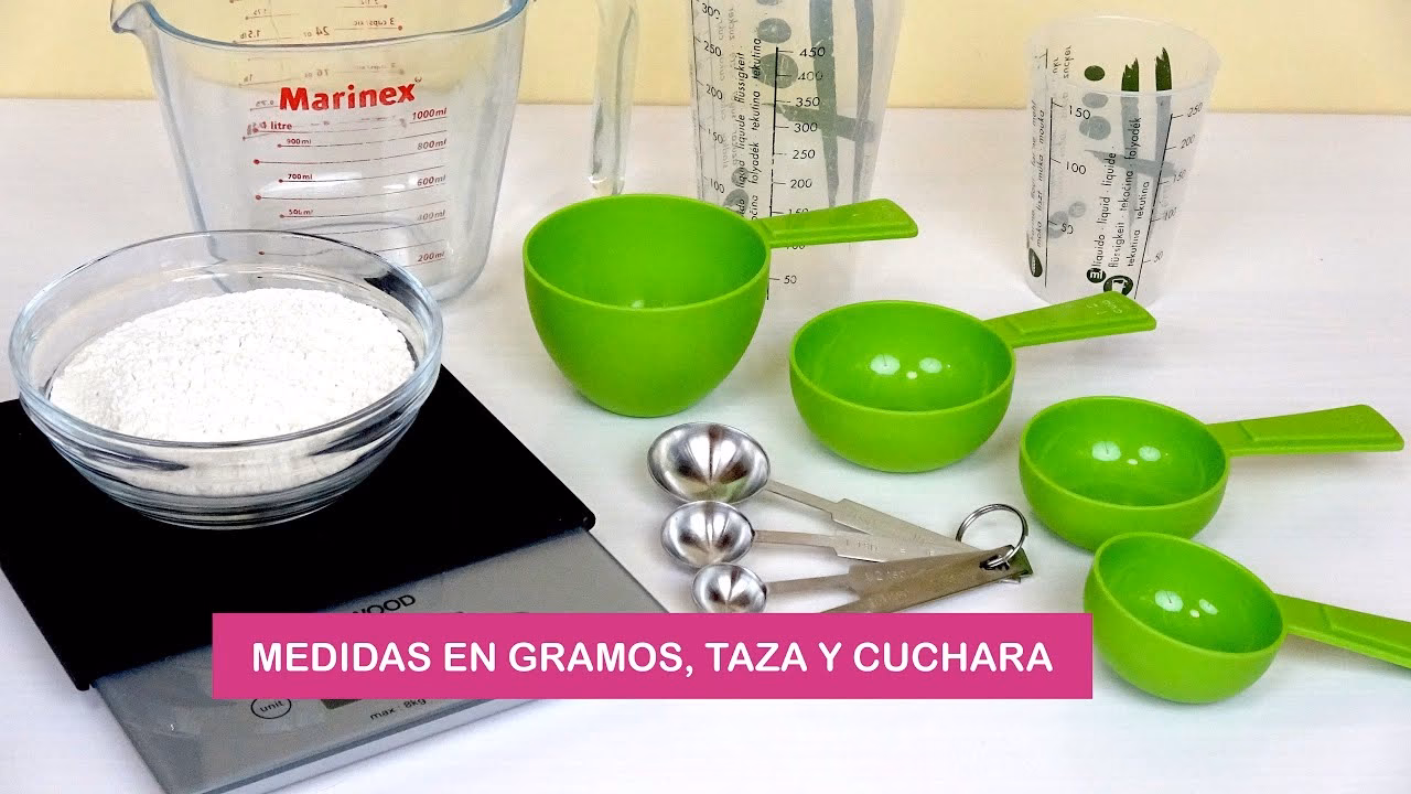 ¿Cómo medir la leche en cucharadas?