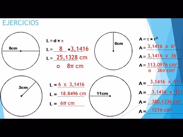 ¿Cómo calcular la longitud de una circunferencia?
