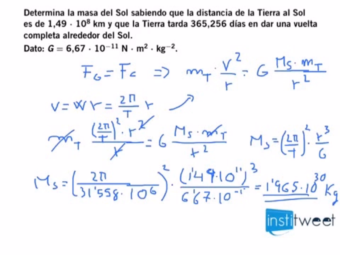 ¿Cómo se mide el peso del Sol?