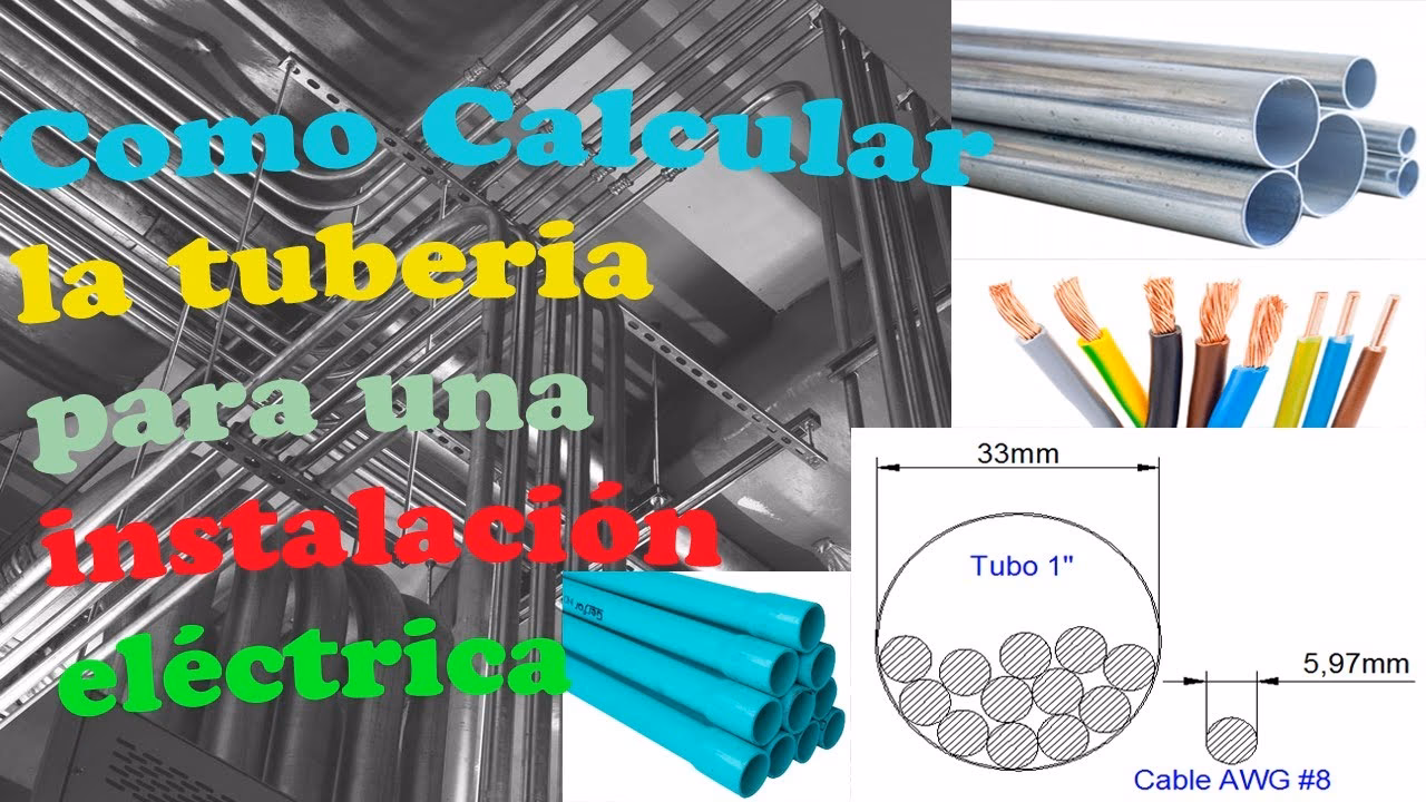 ¿Cuántos cables del número 8 caben en una tubería de 3/4?