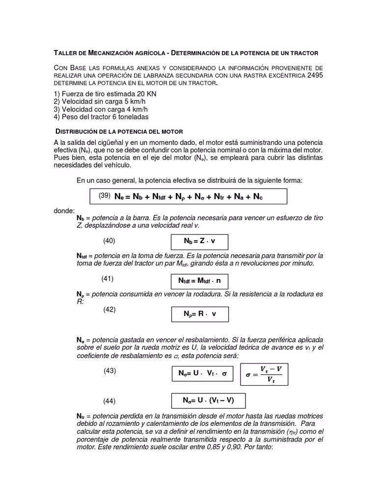 ¿Cómo sacar HP de un motor?