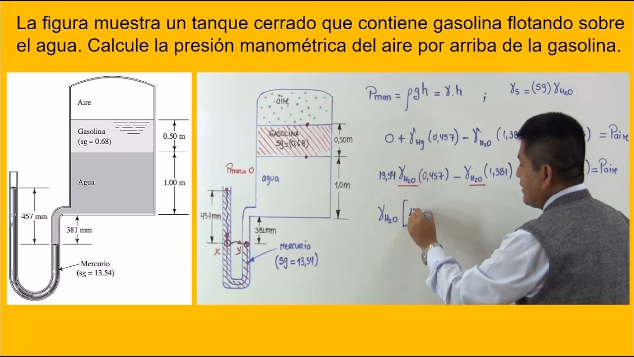 ¿Cómo calculo la presión atmosférica?