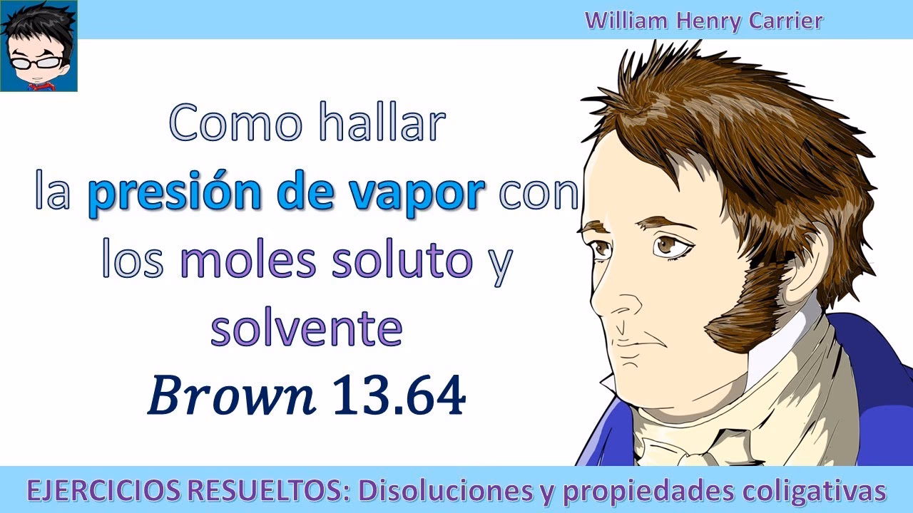 ¿Cómo se calcula la presión de vapor?