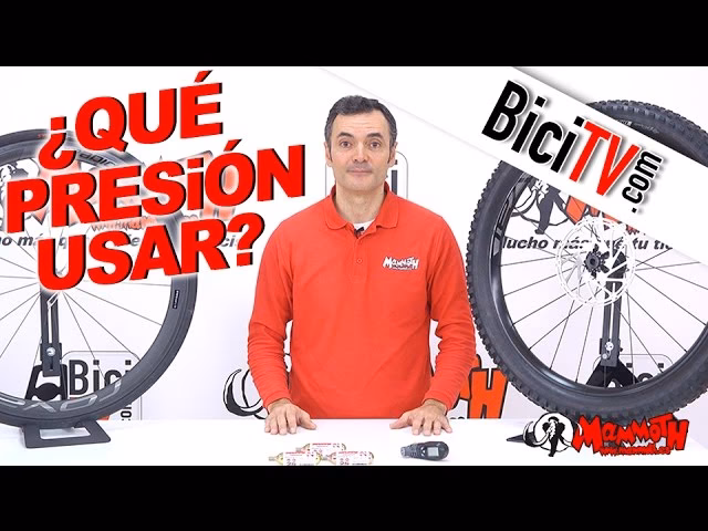 ¿Cómo puedo calcular la presión de las ruedas de mi bicicleta?