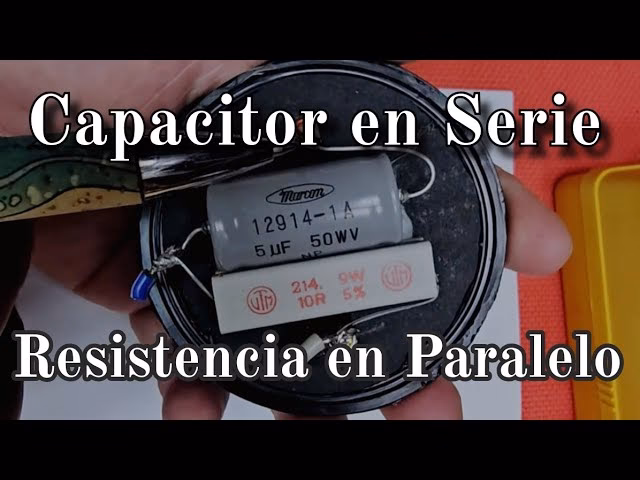¿Qué capacitor le puedo poner a un tweeter?
