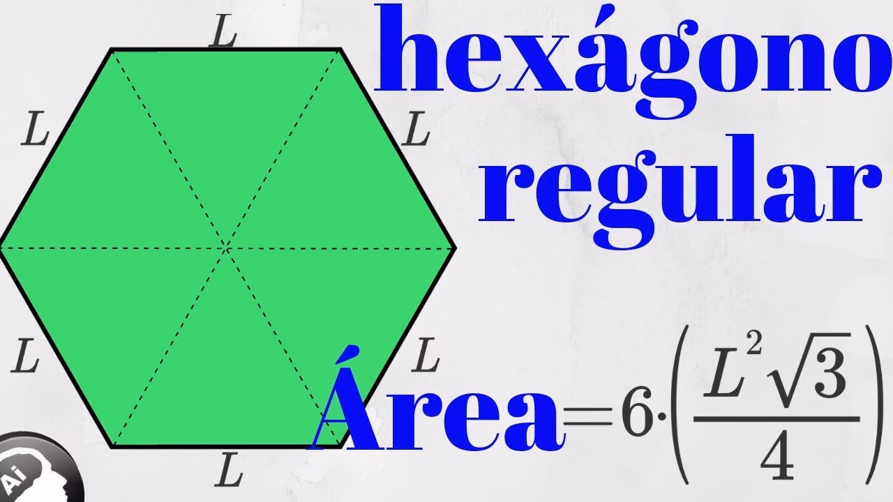 ¿Cómo medir la superficie de un hexágono aplicando la fórmula matemática de un triángulo?