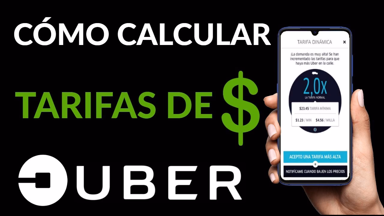 ¿Cómo se calcula la tarifa en Uber?