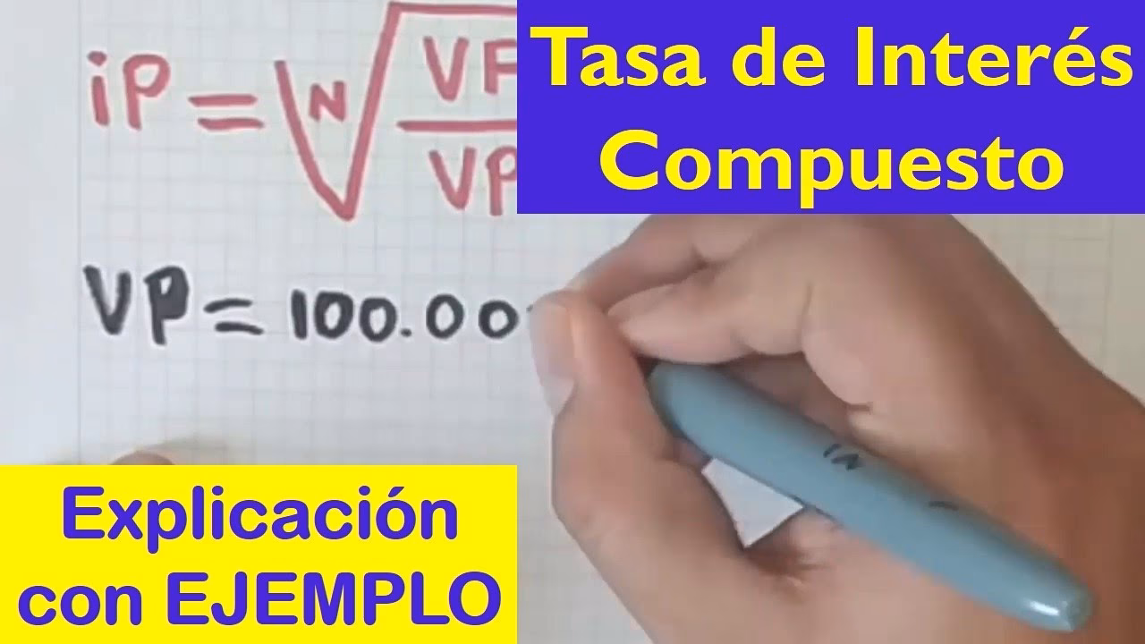 ¿Cómo calcular la tasa de interés compuesta mensualmente?