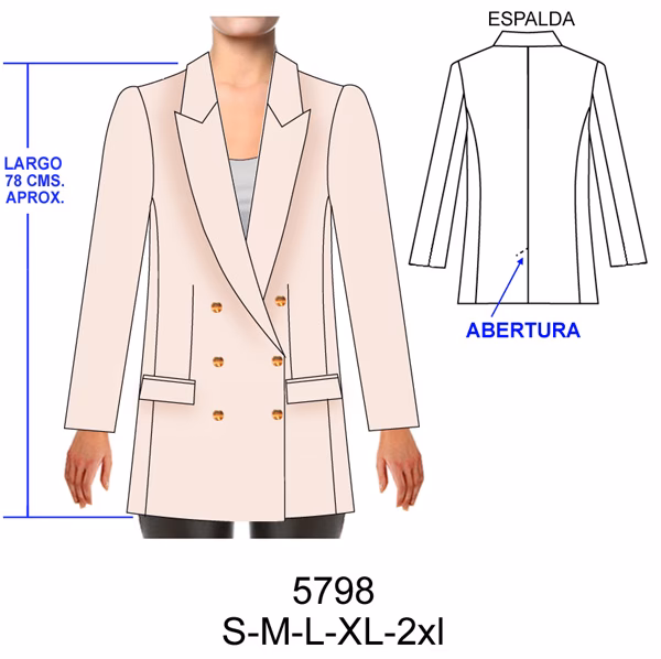 ¿Qué tela usar para hacer un blazer?