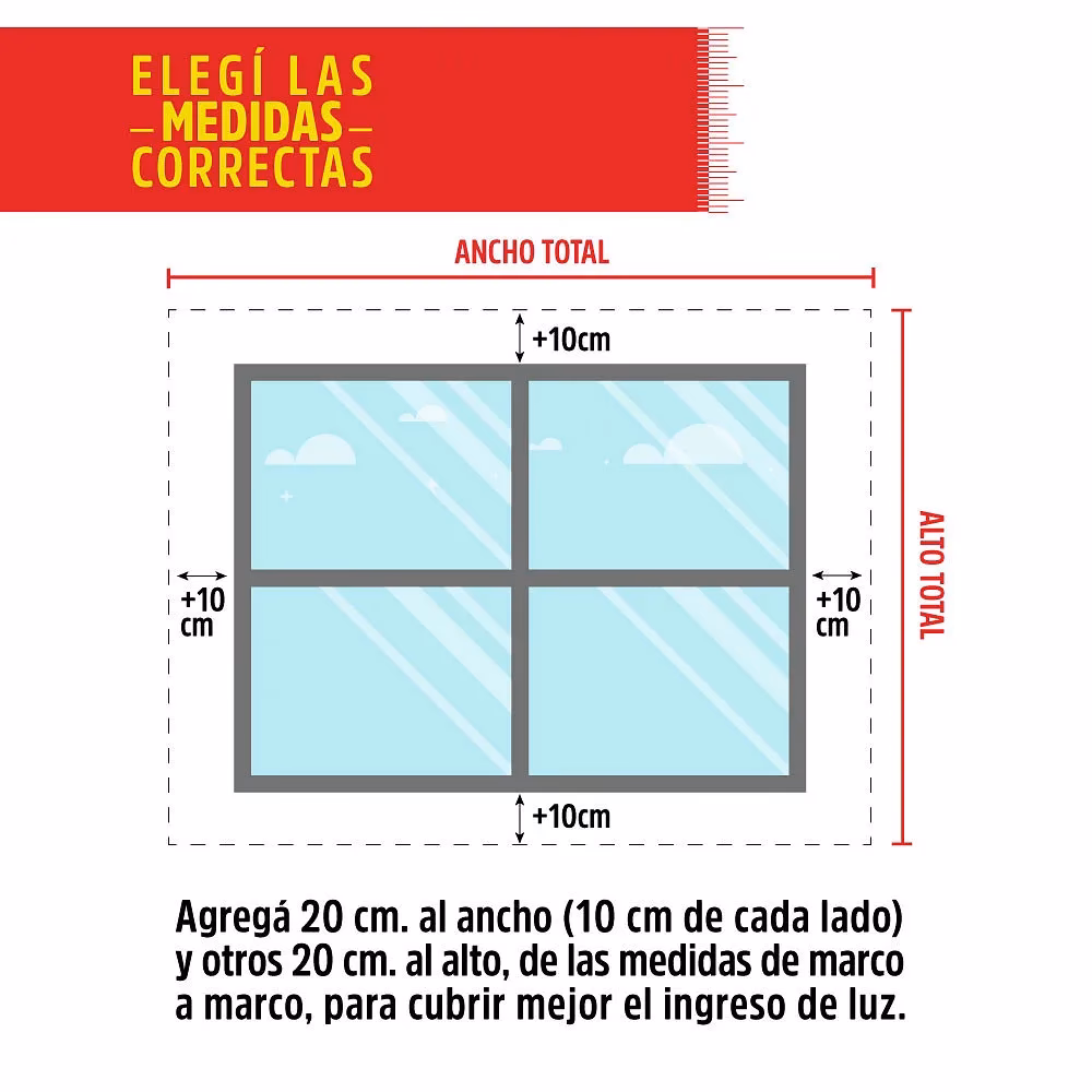 ¿Cómo medir cortinas black out?
