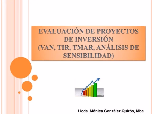 ¿Qué es el VAN TIR y pr?