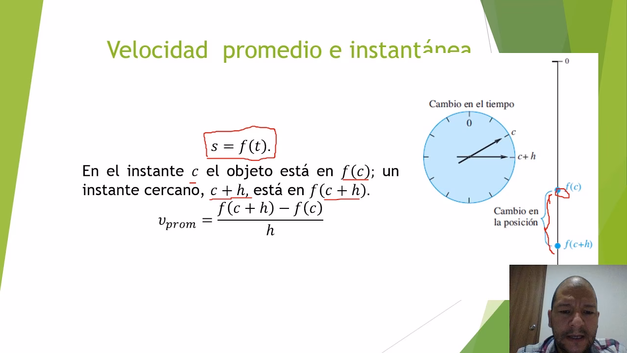 ¿Cuál es la fórmula para la velocidad diferencial?