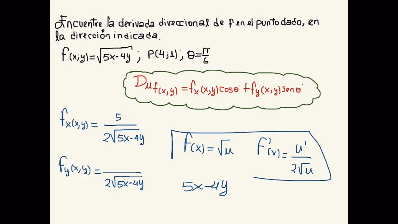 ¿Qué significa que la derivada direccional sea cero?