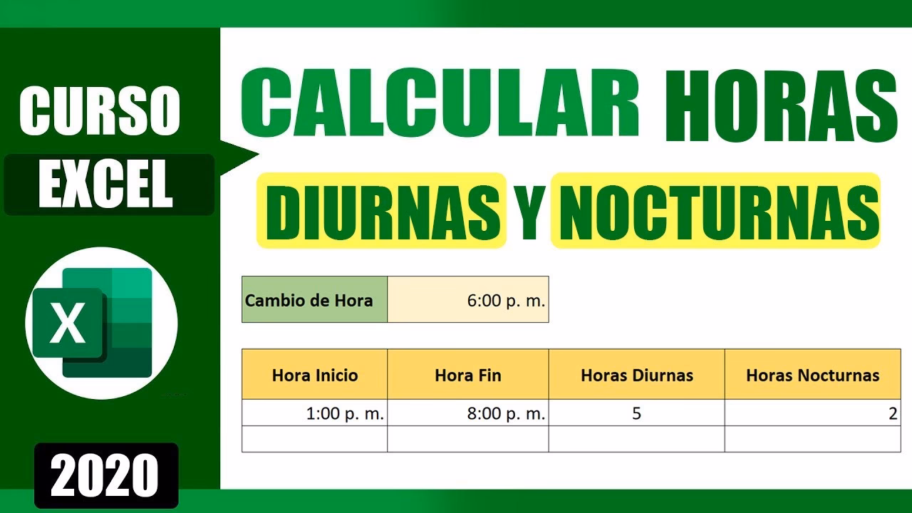 ¿Cómo se calculan las horas de nocturnidad?