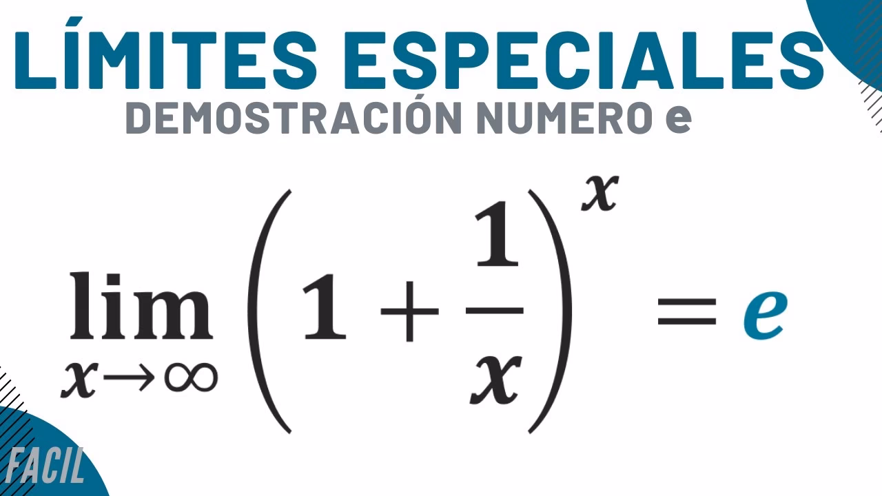 ¿Cómo se calcula el límite de una función exponencial?