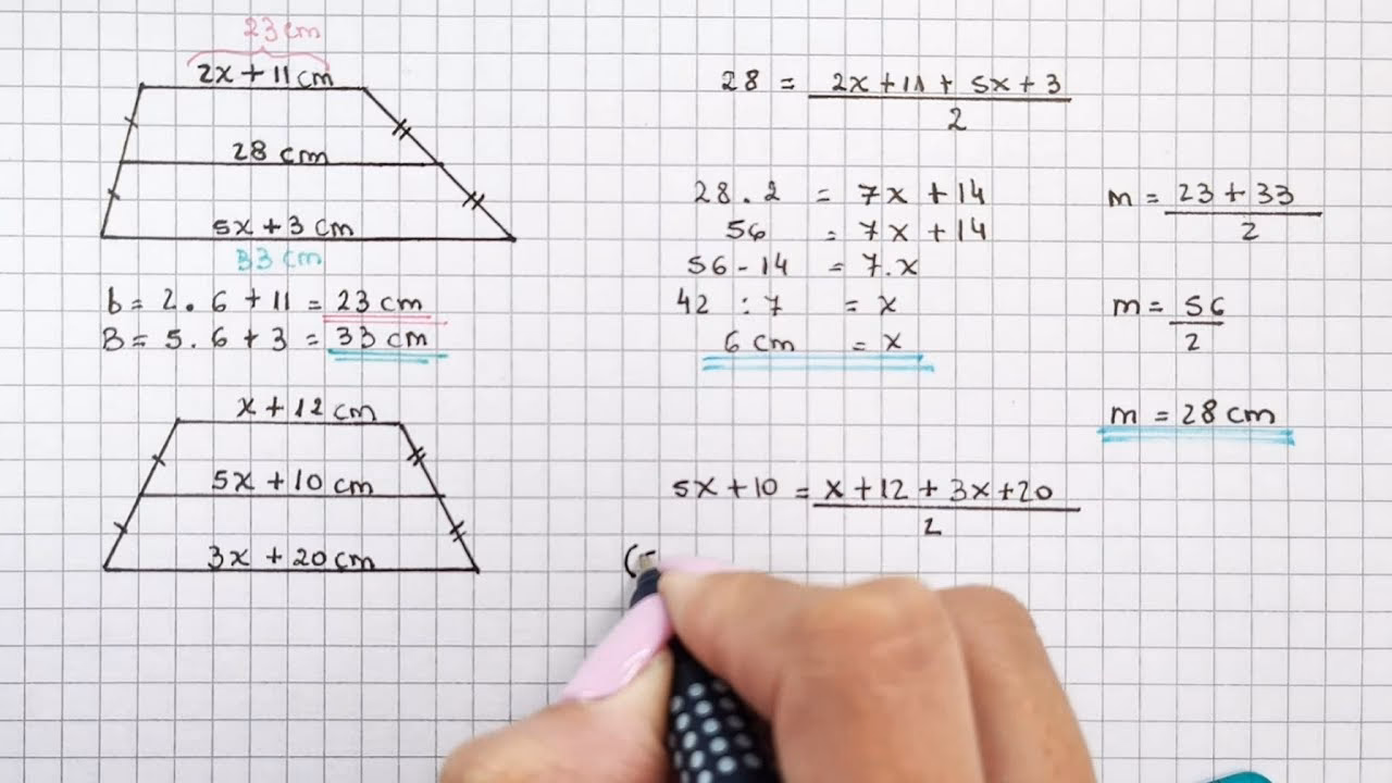 ¿Cómo se calcula la longitud de la base media?
