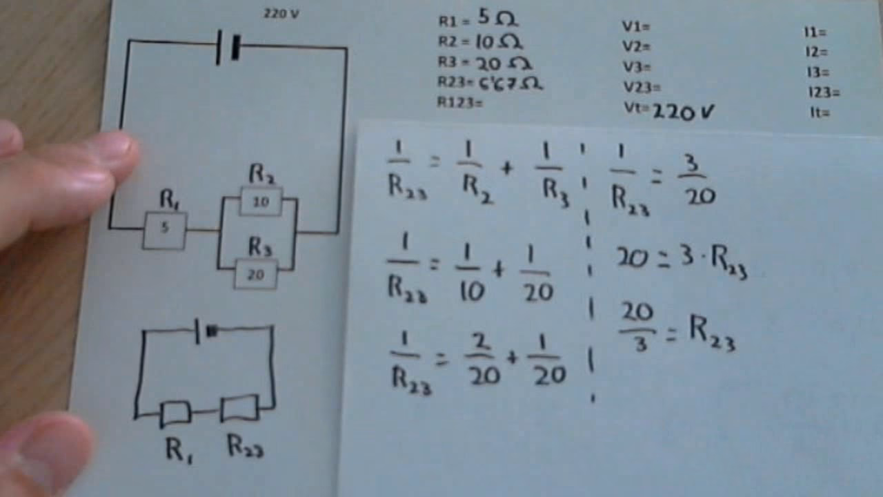 ¿Cómo se calcula un circuito mixto?