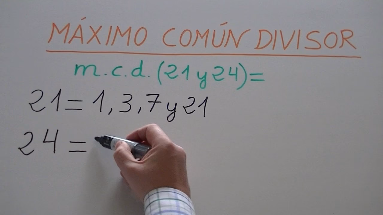 ¿Cómo sacar el divisor de algún número?