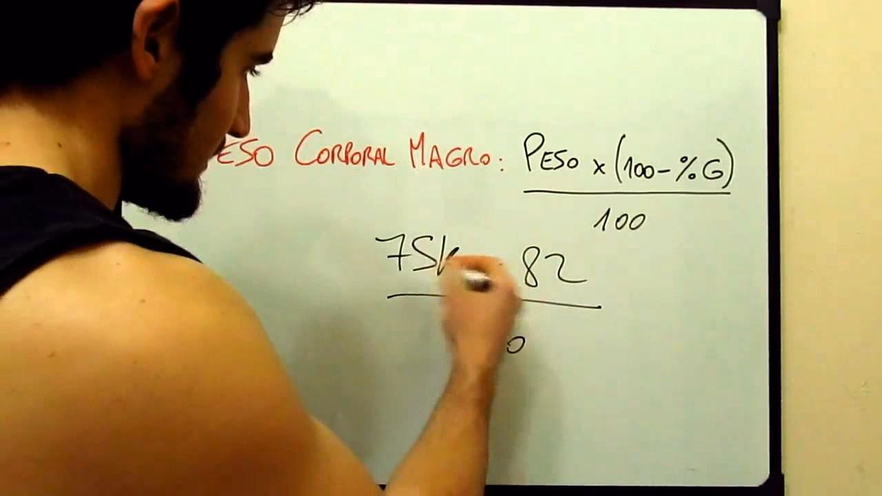 ¿Cómo medir la grasa magra?