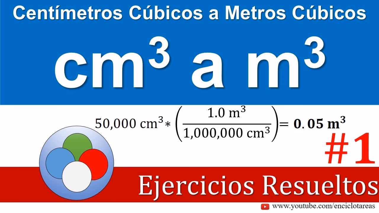 ¿Cómo calcular m3 por cm?