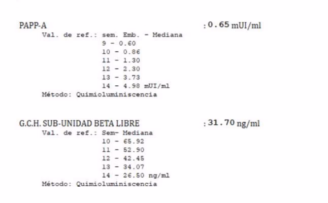 ¿Cómo se calcula el riesgo de trisomía 21?
