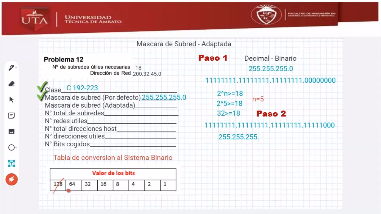 ¿Qué es una máscara de subred adaptada?