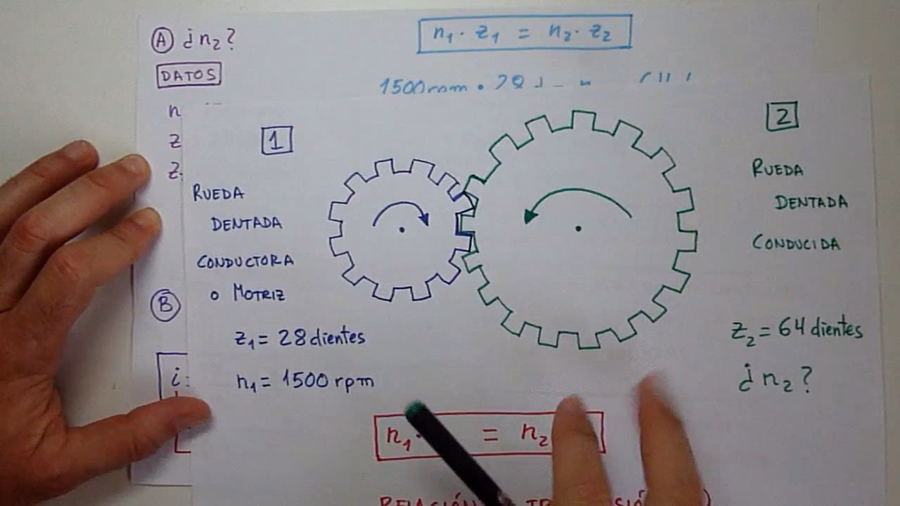 ¿Cómo se calcula la relación de transmisión de un diferencial?