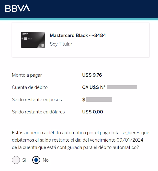 ¿Por qué me cobran el 30% si pago mi tarjeta en dólares?