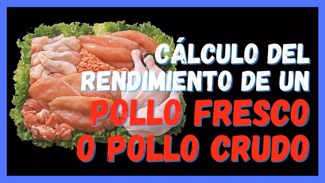 ¿Cómo calculo cuántos pollos necesito?