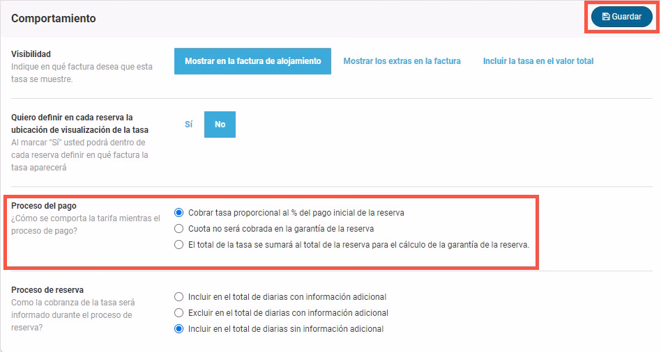 ¿Cómo sacar el porcentaje de un hotel?
