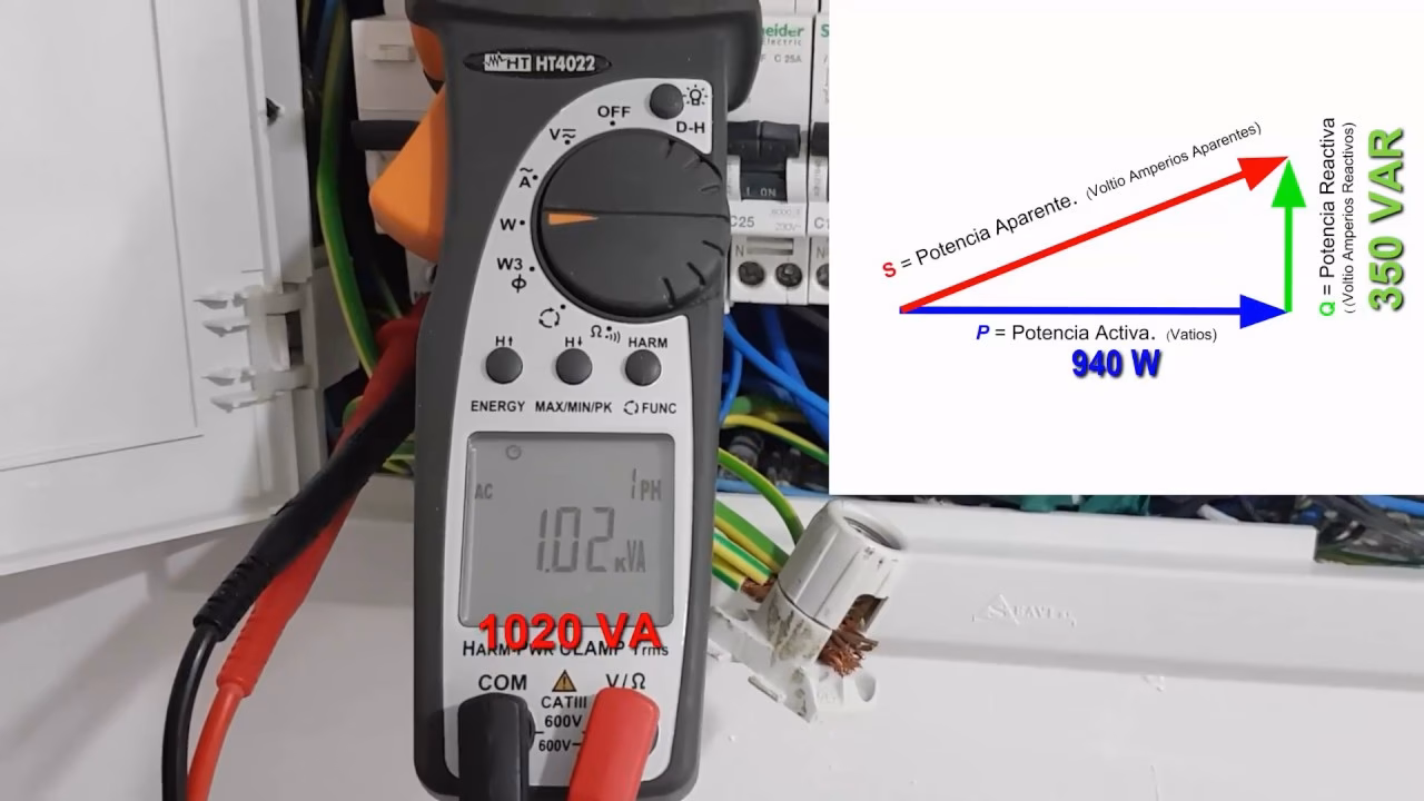¿Cómo medir la potencia con un multímetro?