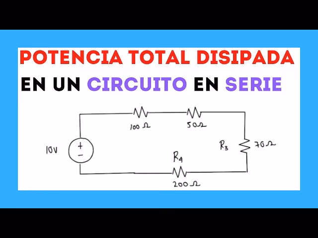 ¿Cómo se calcula la potencia total en un circuito en paralelo?