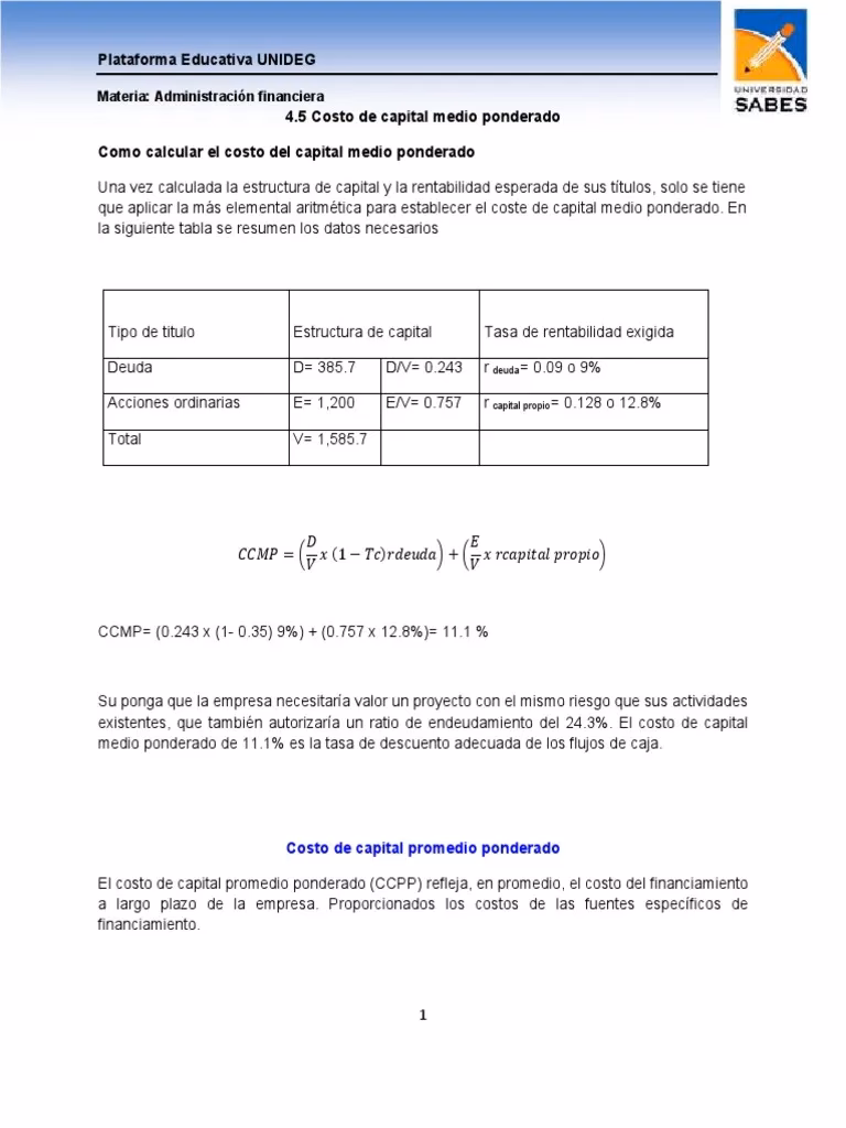 ¿Cómo se calcula el promedio ponderado de las acciones?