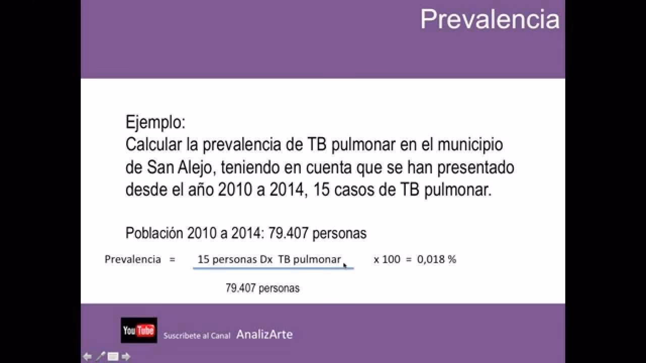 ¿Cómo se calcula la razón de prevalencia?