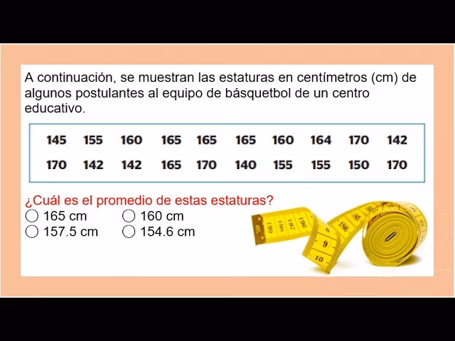 ¿Cómo calcular la altura promedio?