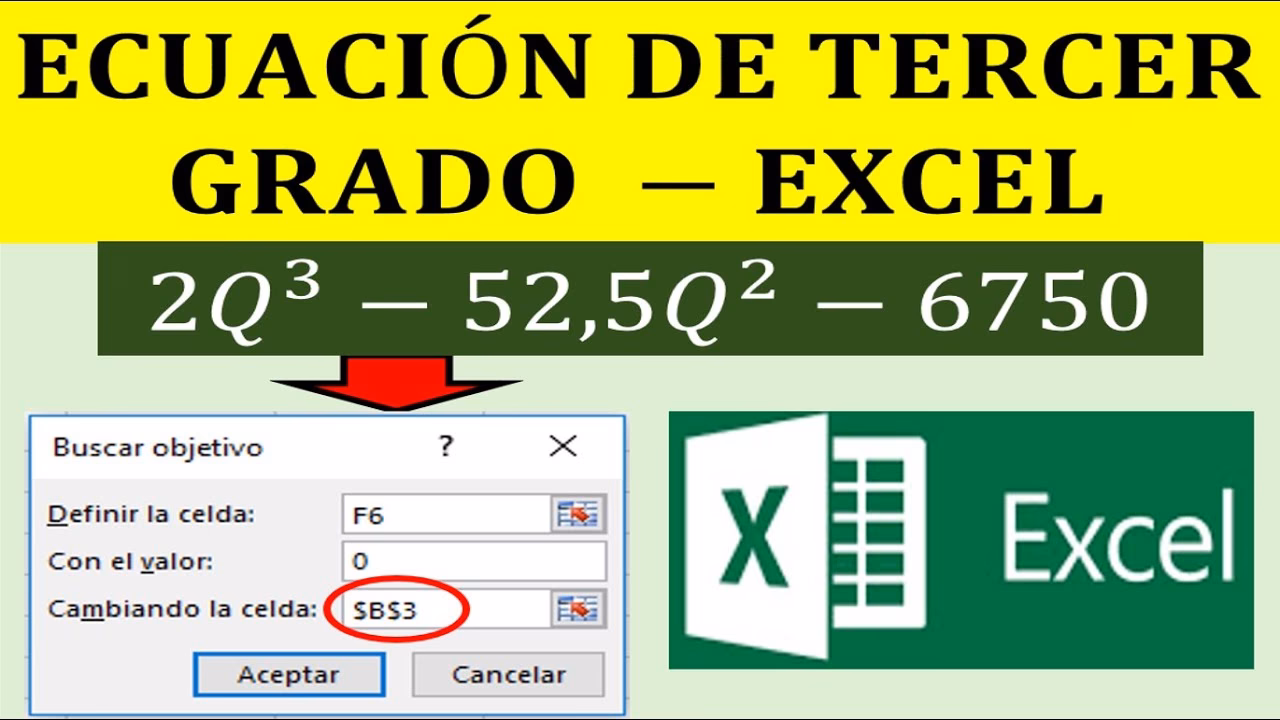¿Cómo obtener raíz cúbica en Excel?