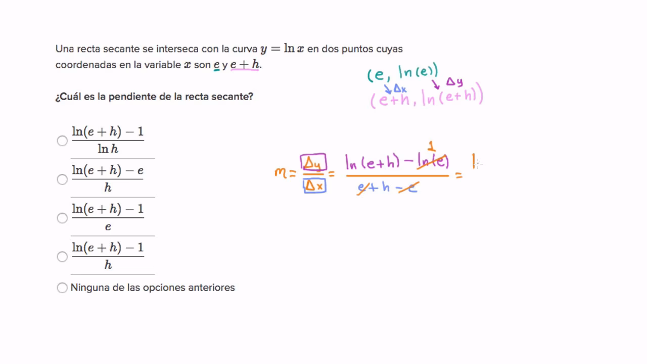 ¿Cómo calcular si dos rectas son secantes?