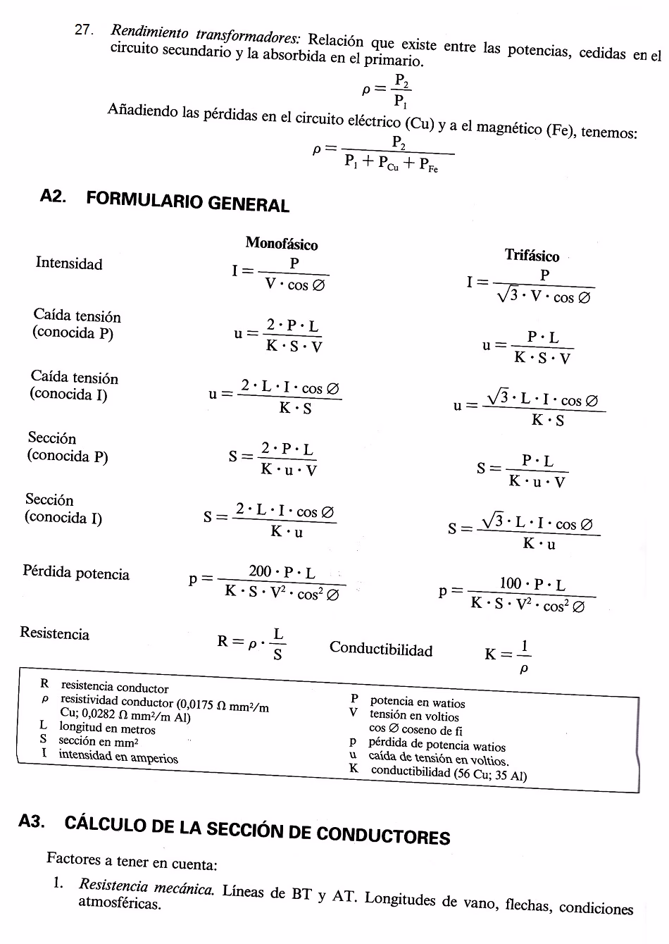 ¿Cuál es la fórmula para calcular la corriente eléctrica?